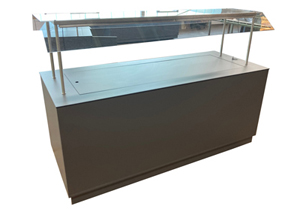 kühltheke Warmtheke Cateringtheke Eis 5/1 mit Abdeckung
