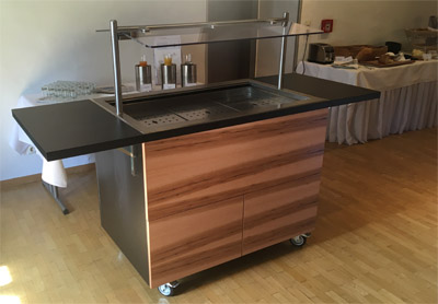 k�hltheke Cateringtheke Saladette