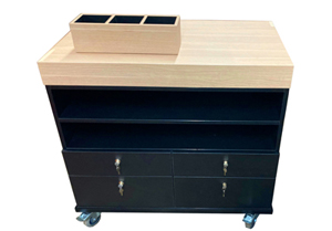 Messetheke Rolltheke Mobile Theke Sommer