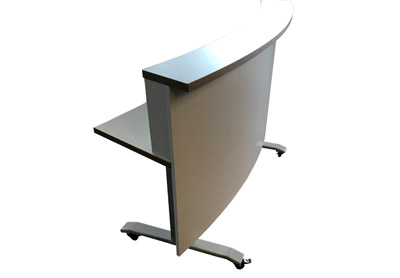 Theke elektrisch h�henvertsellbar Hpl beschichtet