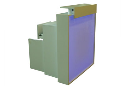 Leuchttheke Empfangstheke Villingen